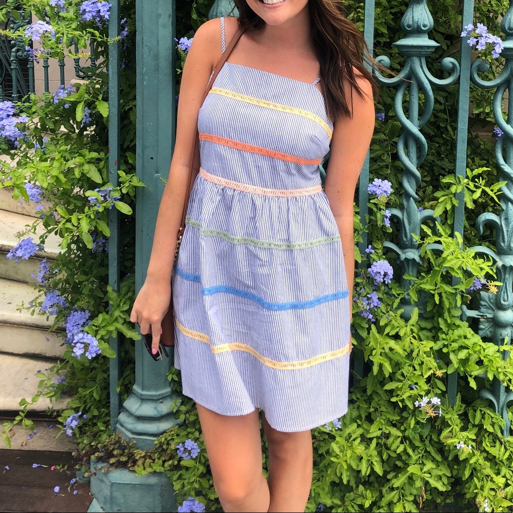 Seersucker Sun Dress